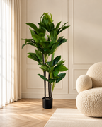 Evergreen Sago Artificial Indoor Plant For Home ( 4.9 Feet ) (Natural Feel)