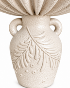 Floral Crest Decorative Bowl & Item for Home Deocoration - Grey