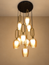 Golden Loop Chandelier for Home & Item for Home Decoration