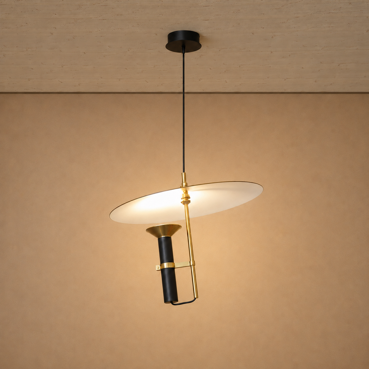 Arbolux Ceiling Light For Home & Home Decoration Item - Black (Italian Designer Collection)