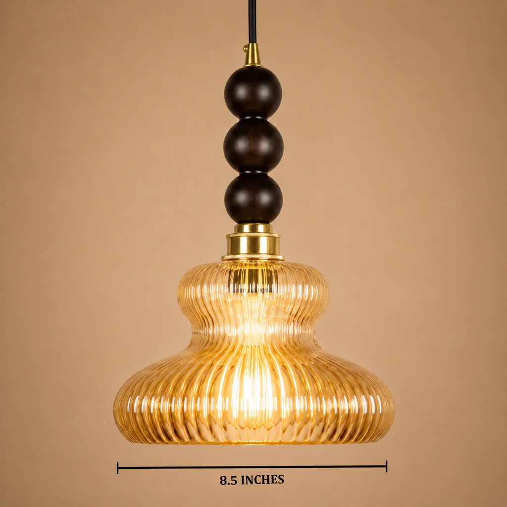 Coral Breeze Pendant Light For Home  & Item  for Home Decoration - Amber