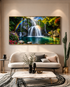 Waterfall of Natural Wonder Crystal Glass Painting & Wall Decoration Items