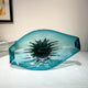Glacier Wave Luxe Handblown Glass Vase & Decorative showpiece