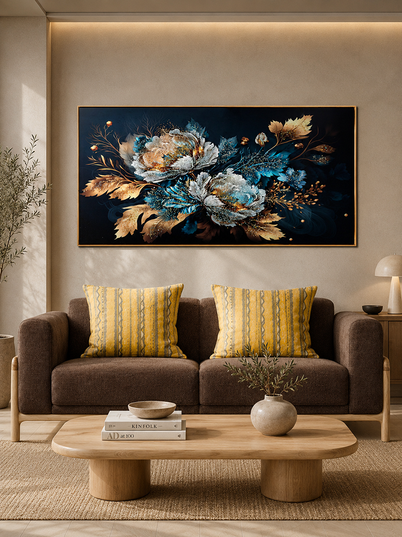 Blooming Impressions Crystal Glass Painting