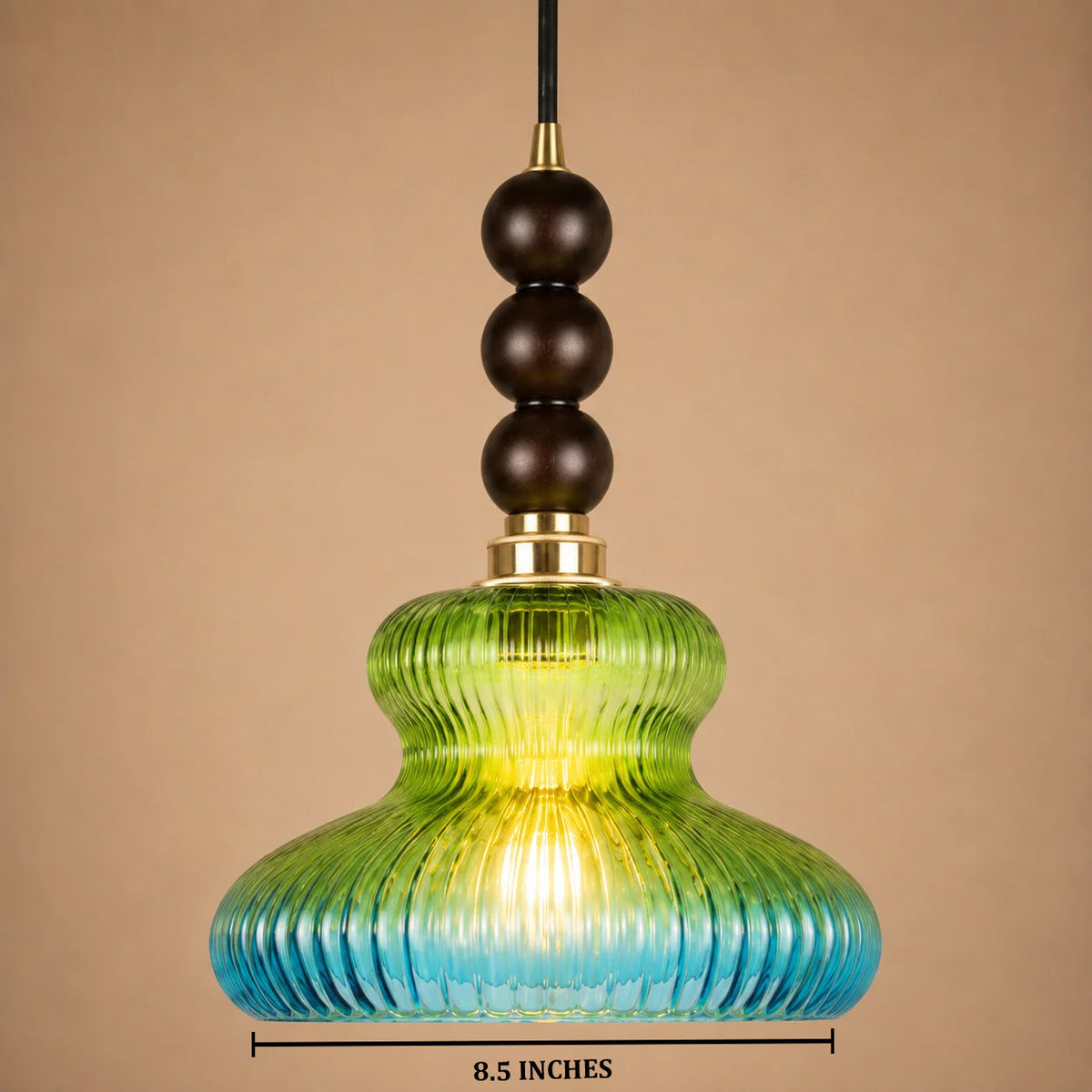 Coral Breeze Pendant Light For Home  & Item  for Home Decoration - Green & Blue