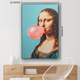 Gum Glam Mona Lisa Wall Decoration Shadow box - With LED Light