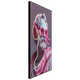 Rhythmic Beat Bust Wall Decoration Shadow box - With LED Light