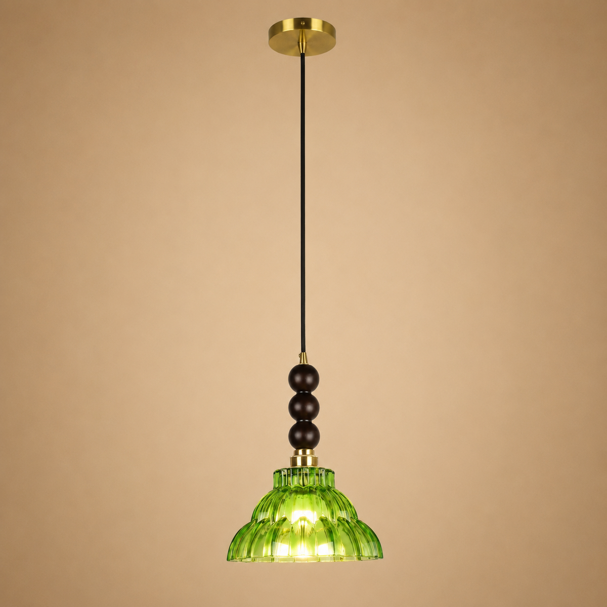 Rainleaf Bell Pendant Light For Home  & Item  for Home Decoration - Green