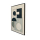 Geometric Dreamscape Modern Wall Art ( 32 x 47 Inches )