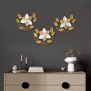 Floral Crown Serenity Metal Wall Art for the Home & item for Wall Decoration