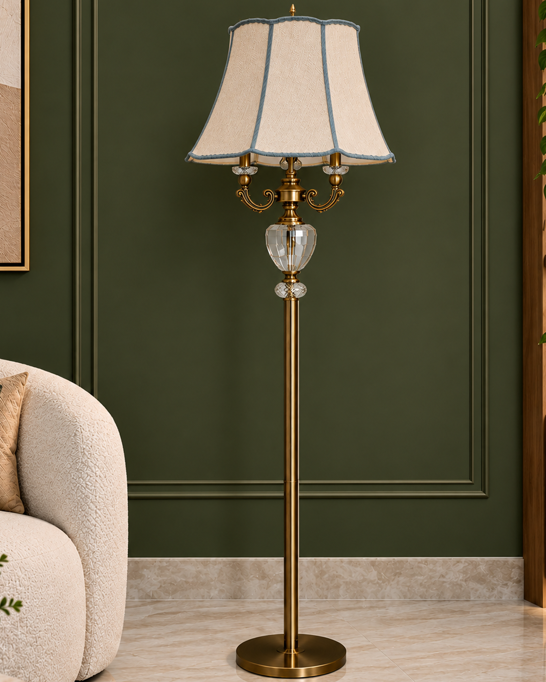 Versailles Classic Designer Floor Lamps for Living Room