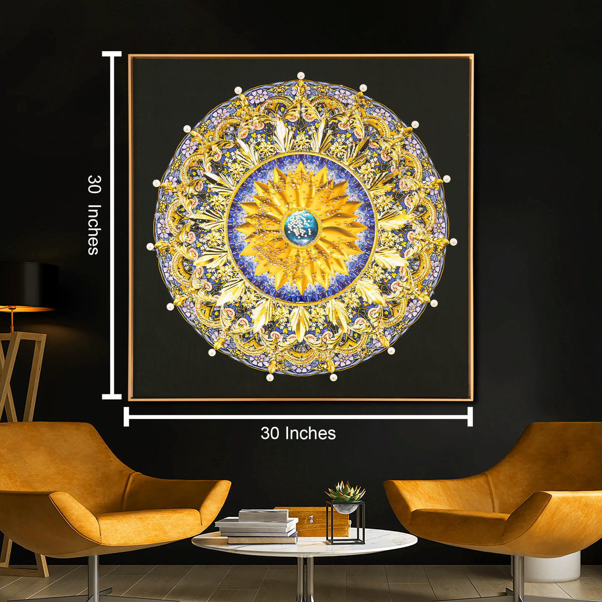 Buy Tapestry of Dreams Crystal Glass Painting | Dekor Company