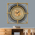 Grand Axis Luxury Designer Wall Clock For Living Room With Moving Gear Mechanism Buy Wall Clock Online (Steel Body)