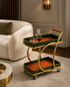 Orbitelle Bar Trolley - Olive Green