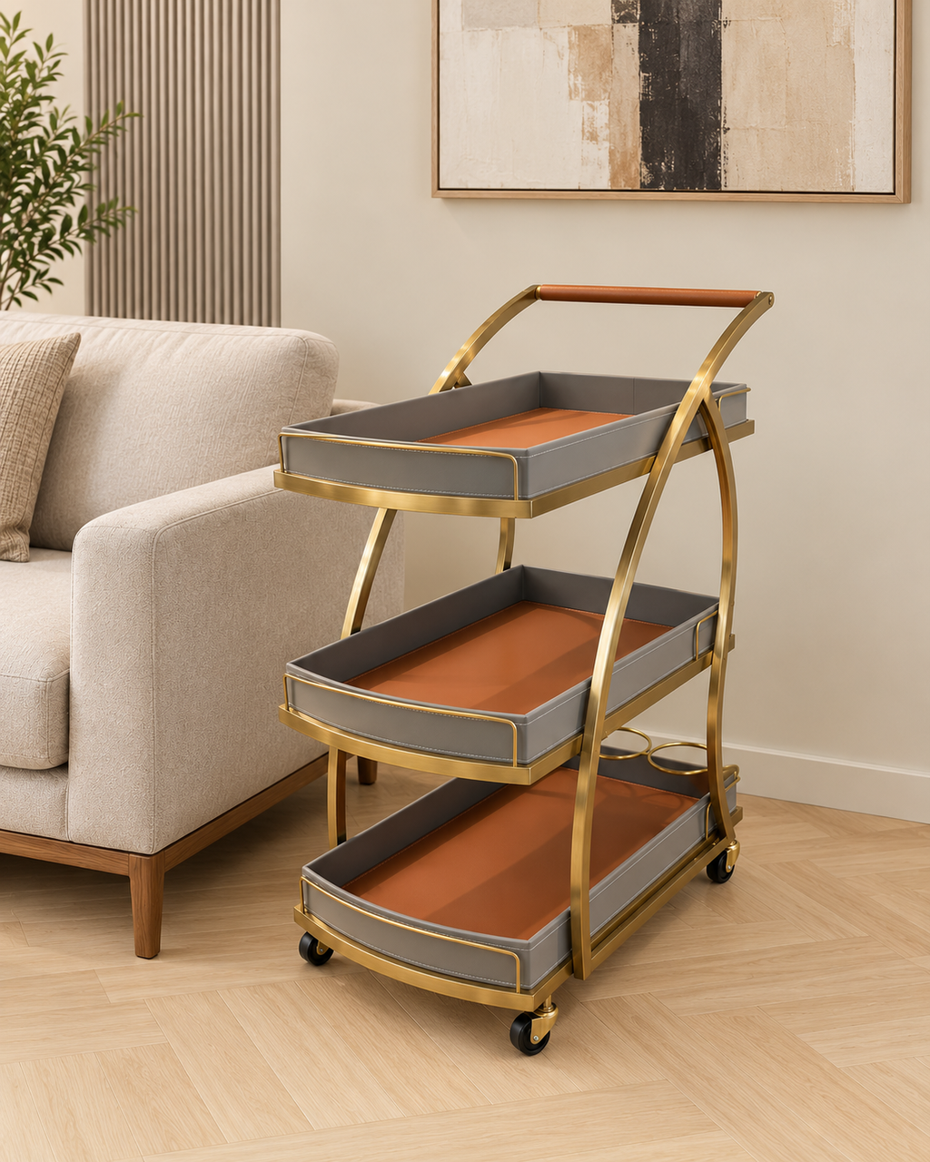 Aurelia Drinks Trolley for Bar