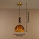 Honey Glow Pendant Light For Living Room