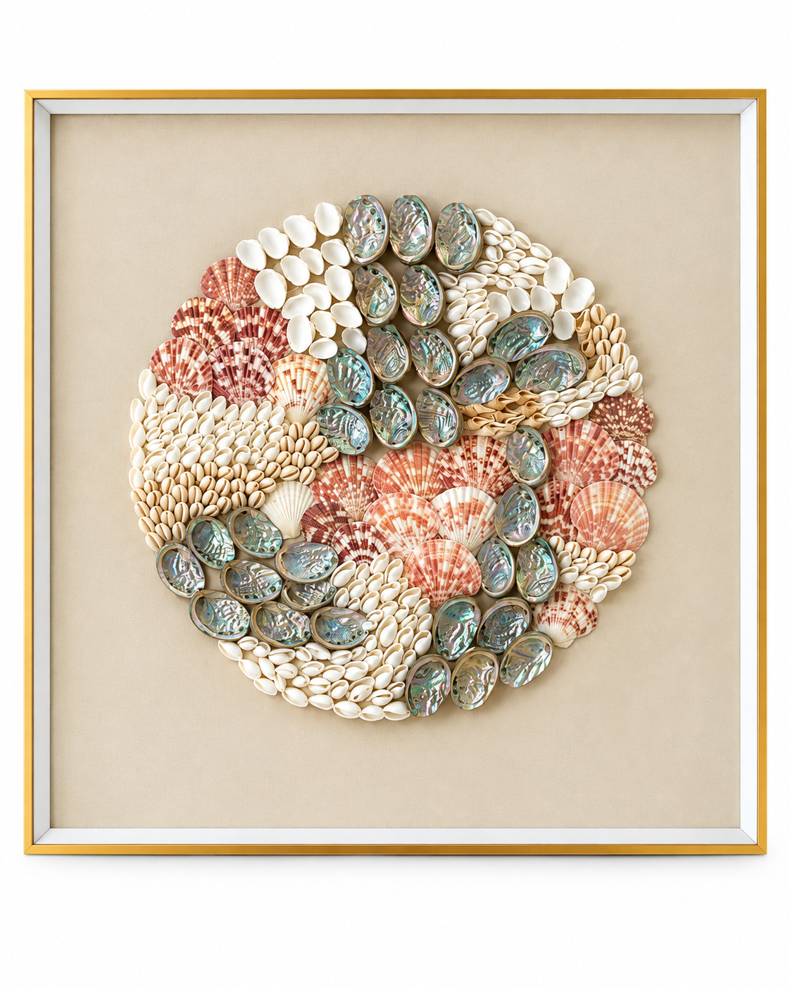 Ocean Ensemble Shadow Box Home Decoration Item
