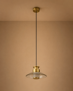 Golden Eclipse Pendant Light For Living Room & Home Decoration item - Grey
