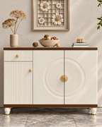 Viona Halo Storage Cabinet and Console Table For Home & Crockery Storage Cabinet / Crockery Unit