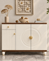 Viona Halo Storage Cabinet and Console Table For Home & Crockery Storage Cabinet / Crockery Unit