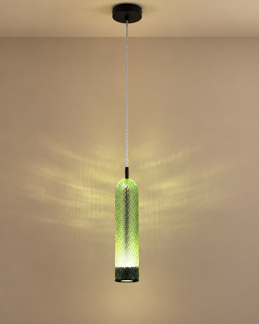 Veloria Luxe Pendant Light For Living Room & Item for Home Decoration - Green