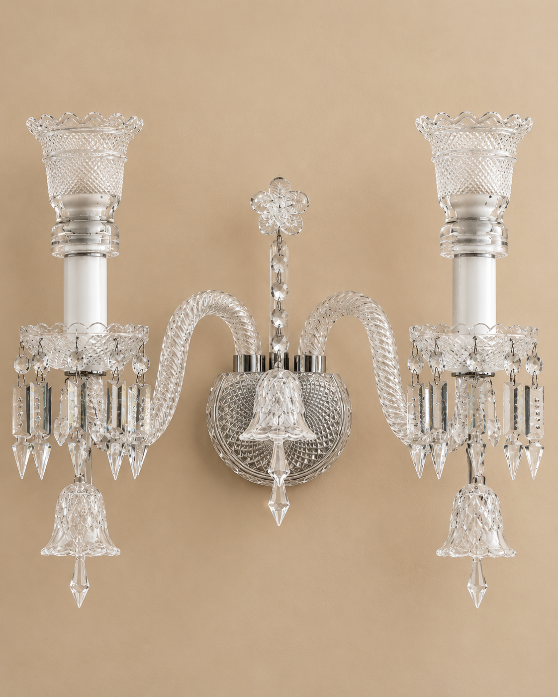 Orlencia Crown Wall Lights For Home & Item for Wall Decoration - White