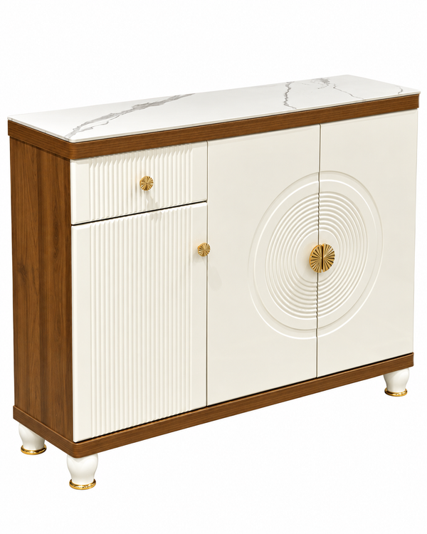 Viona Halo Storage Cabinet and Console Table For Home & Crockery Storage Cabinet / Crockery Unit