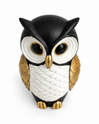 Golden Gaze Owl Home Decoration Showpiece & Items for Room Decoration - Medium