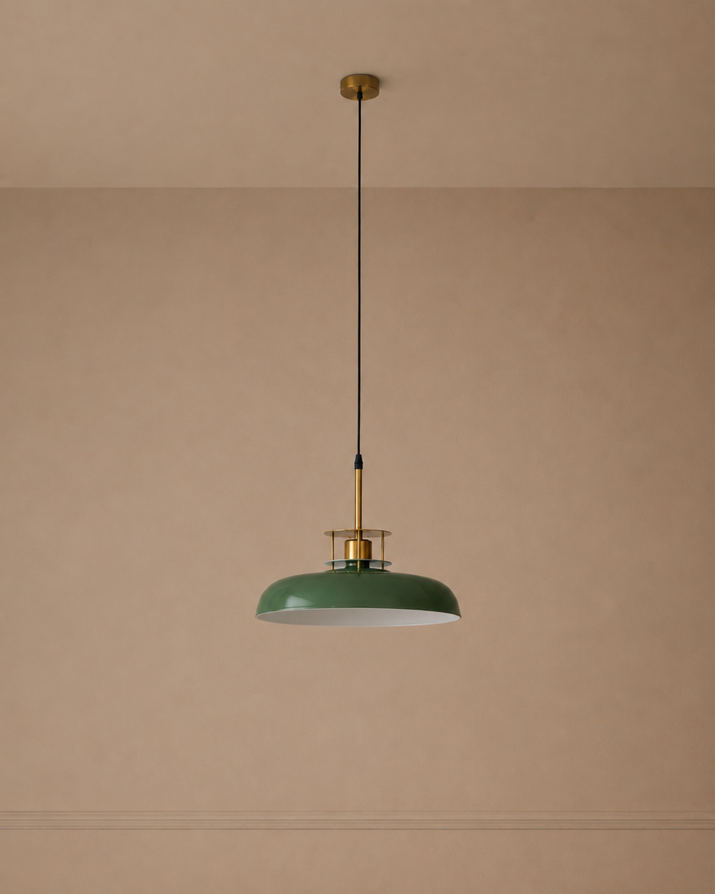 Cobalt Halo Hanging Light For Living Room & Home Decoration item - Green