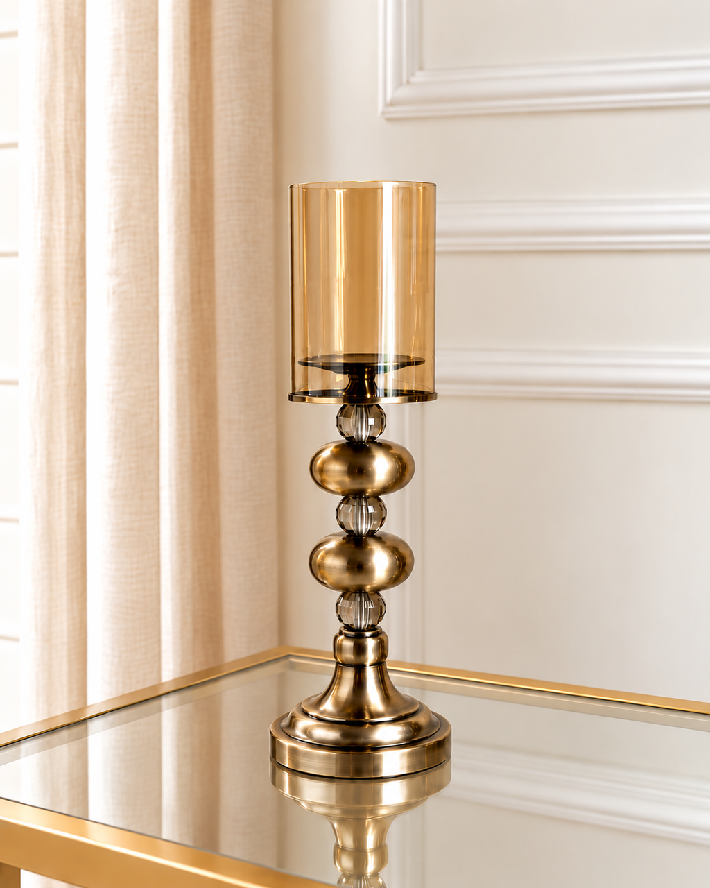 Royal Elegance Candle Stand For Home & Item for Home Decoration - Medium