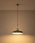 Cobalt Halo Hanging Light For Living Room & Home Decoration item - Green