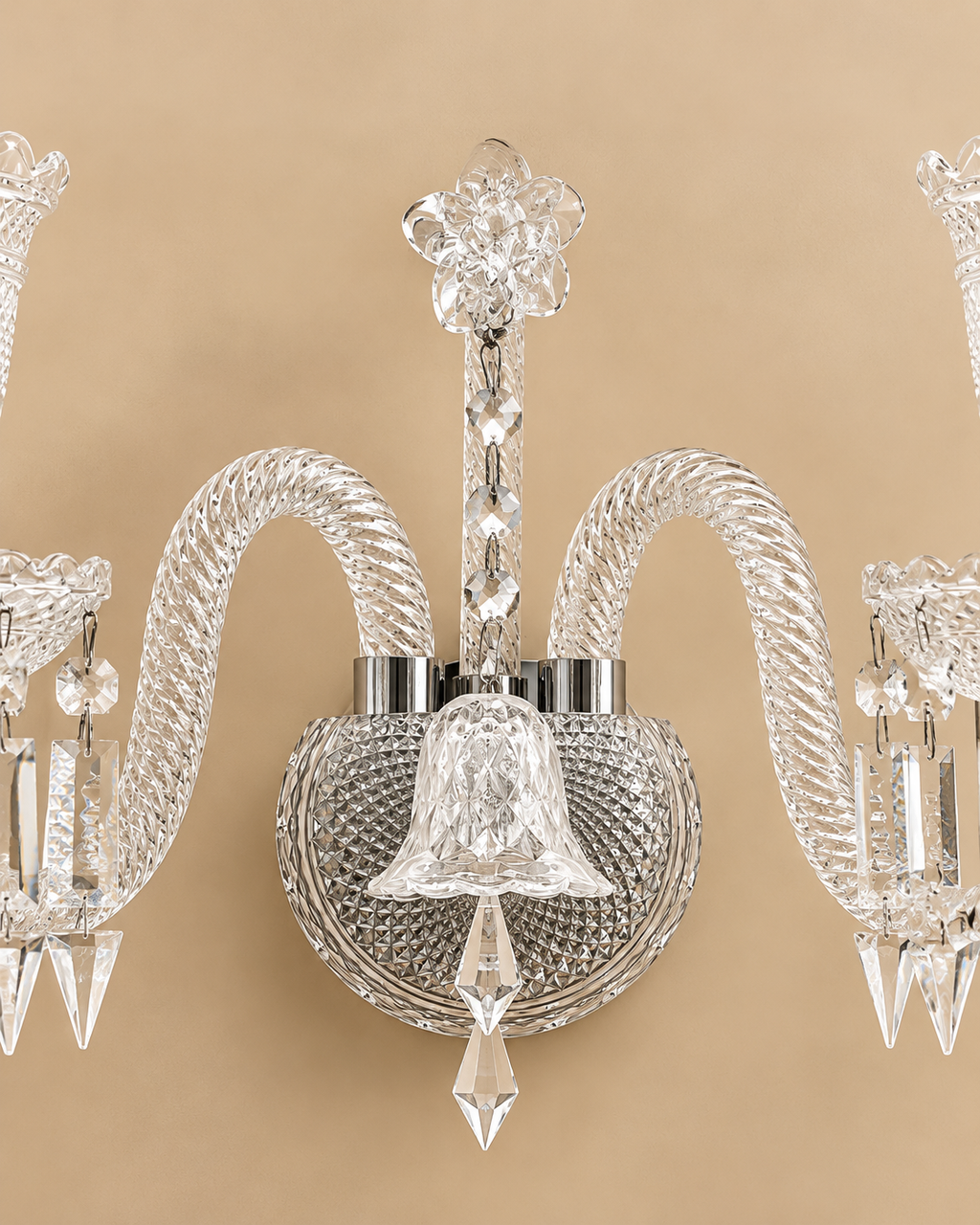 Orlencia Crown Wall Lights For Home & Item for Wall Decoration - White