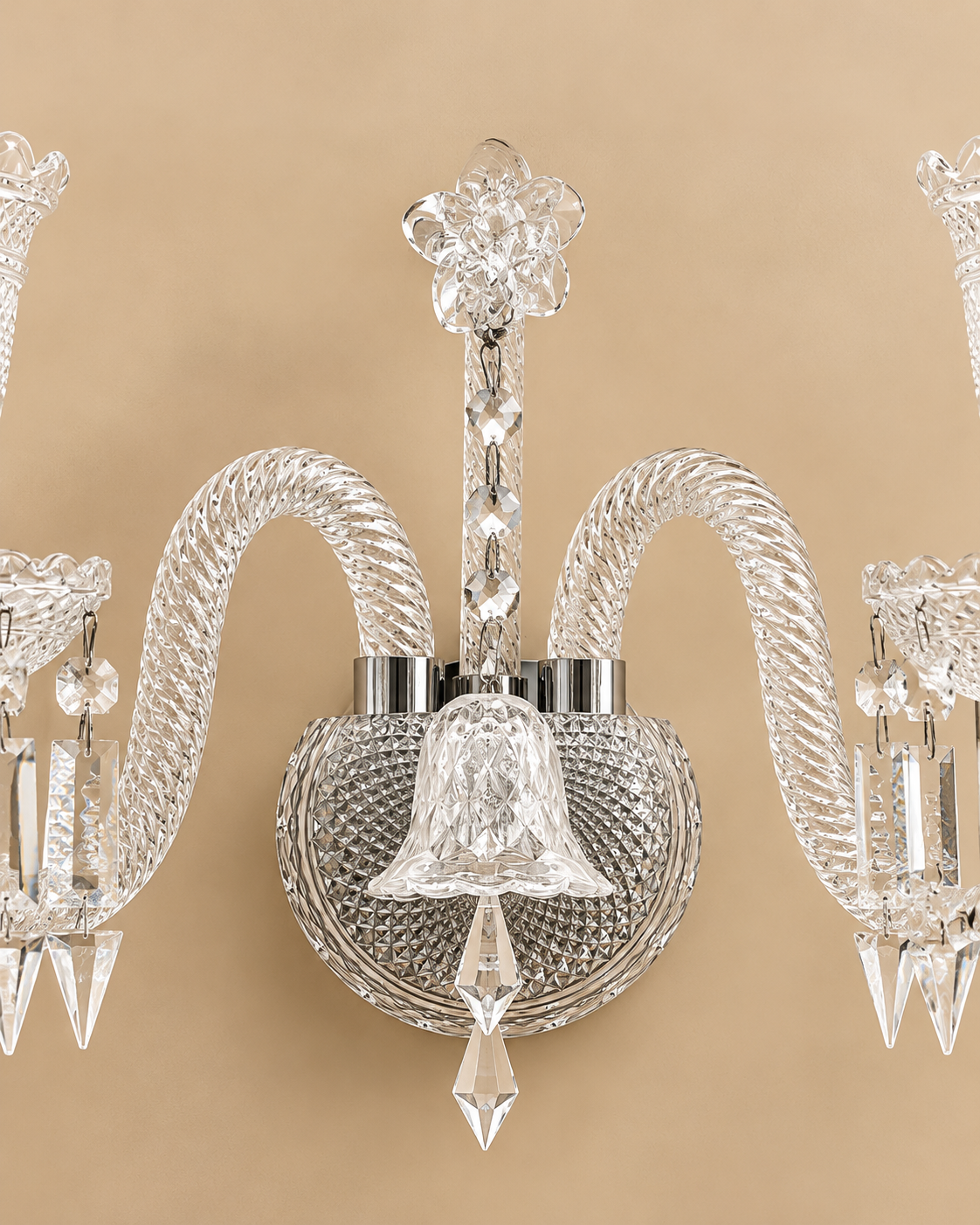 Orlencia Crown Wall Lights For Home & Item for Wall Decoration - White
