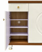 Viona Halo Storage Cabinet and Console Table For Home & Crockery Storage Cabinet / Crockery Unit