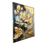 Luminous Blossom 100% Hand Painted Painting for Wall Art Paintings & Wall Decor Item (With outer Floater Frame)