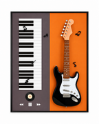 Modern Music Pop Art Shadow Box & Wall Decoration Item