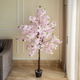 Blossom Pink Grace Artificial Plant For Living Room - 6 Feet
