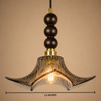 Ebon Flora Pendant Light For Home  & Item  for Home Decoration - Grey