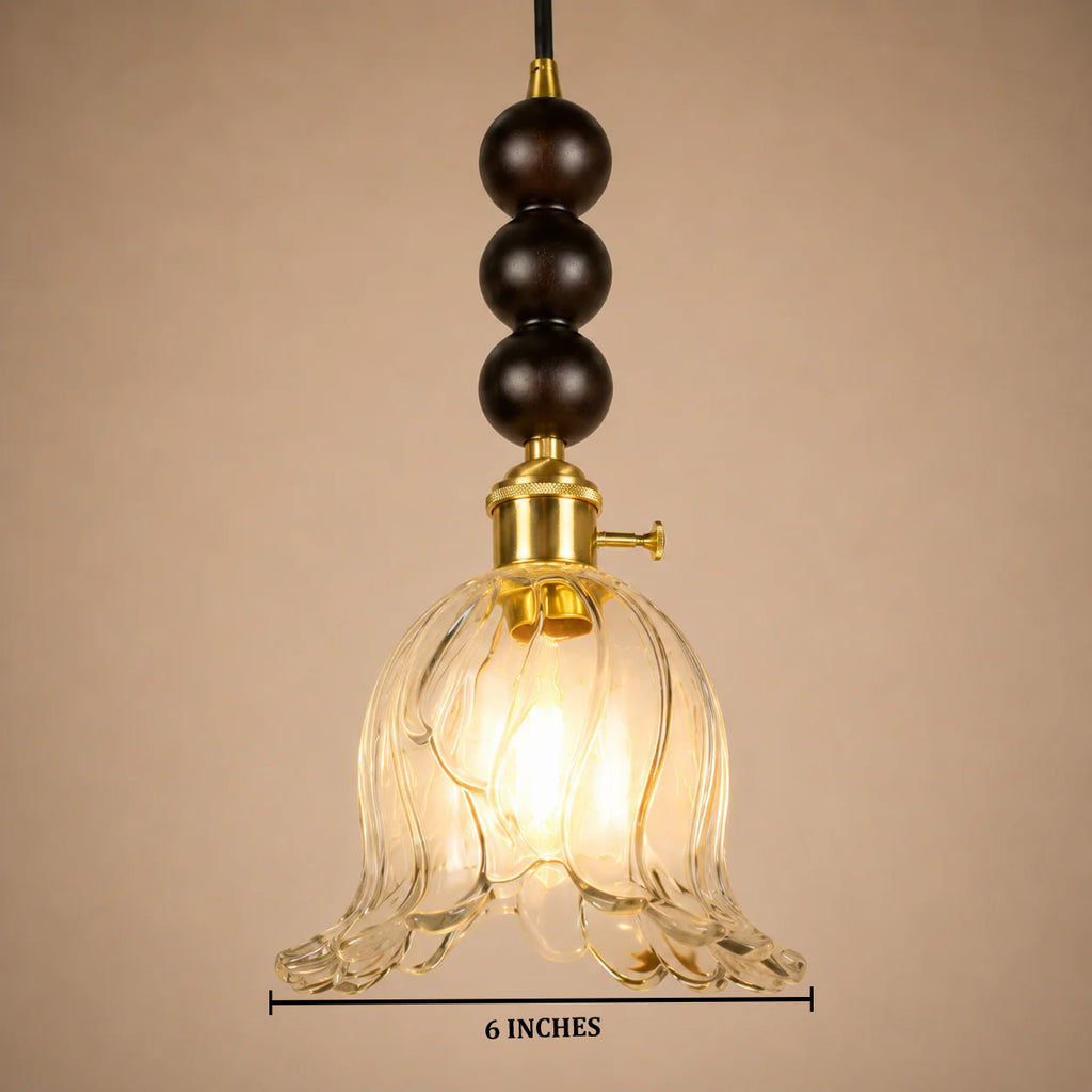 Forest Lily Pendant Light For Living Room & Item  for Home Decoration - White