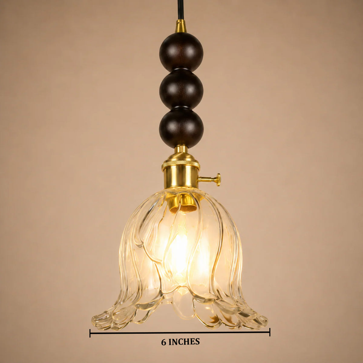 Forest Lily Pendant Light For Living Room & Item  for Home Decoration - White