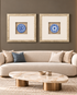 Classic Porcelain & Timeless Porcelain Shadow Box for Wall Decoration & Wall Art - Pair