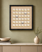 Abstract Grid Shadow Box for Wall Decoration & Wall Art