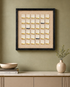 Abstract Grid Shadow Box for Wall Decoration & Wall Art