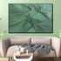 The Unseen Symphony Modern Wall Art - Green  ( 32 x 47 Inches )