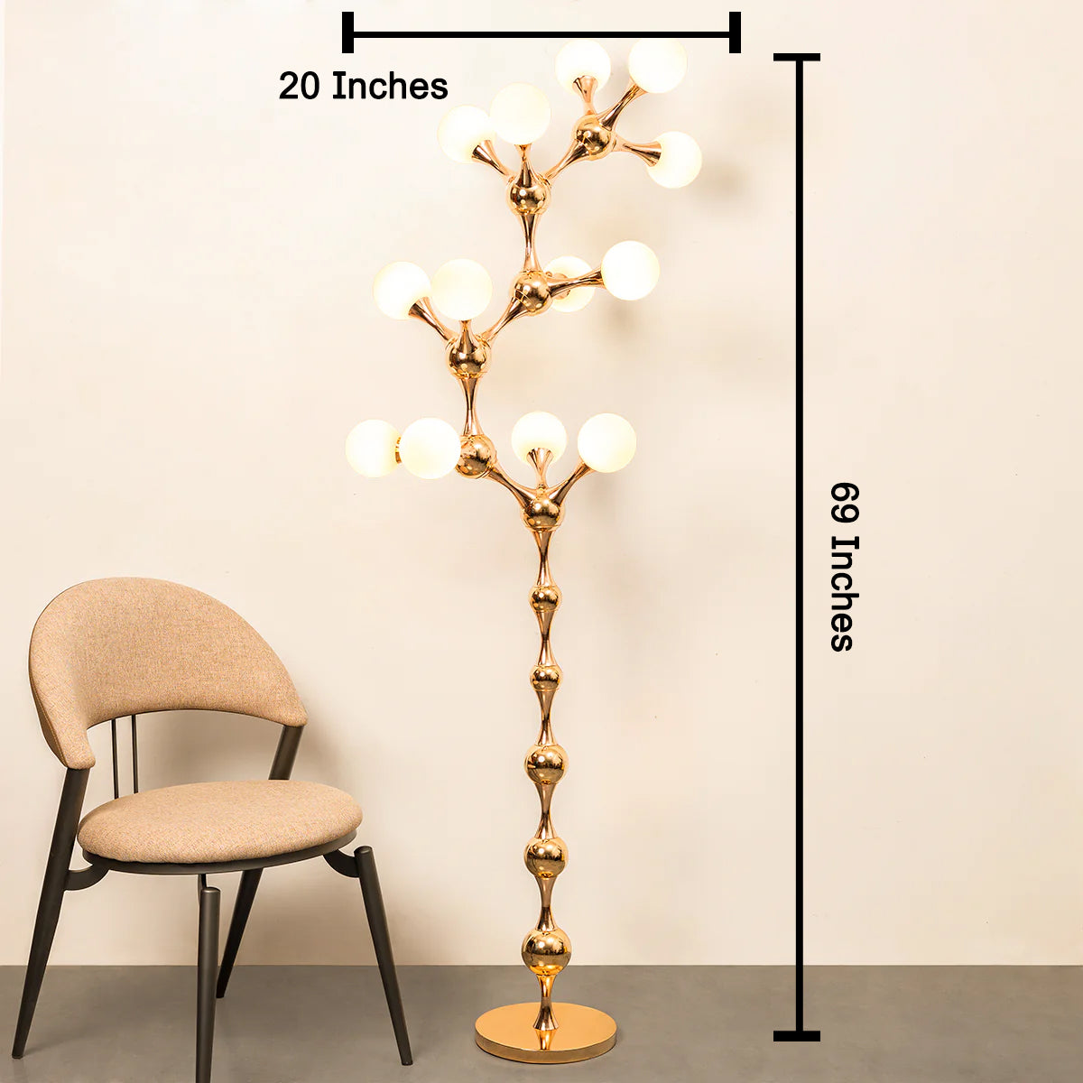 Moonberry Branch Floor Lamp & Item for Home Decoration