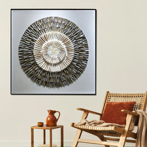 Harmonious Bloom Wall Decor Shadow Box & Item for Home Decoration
