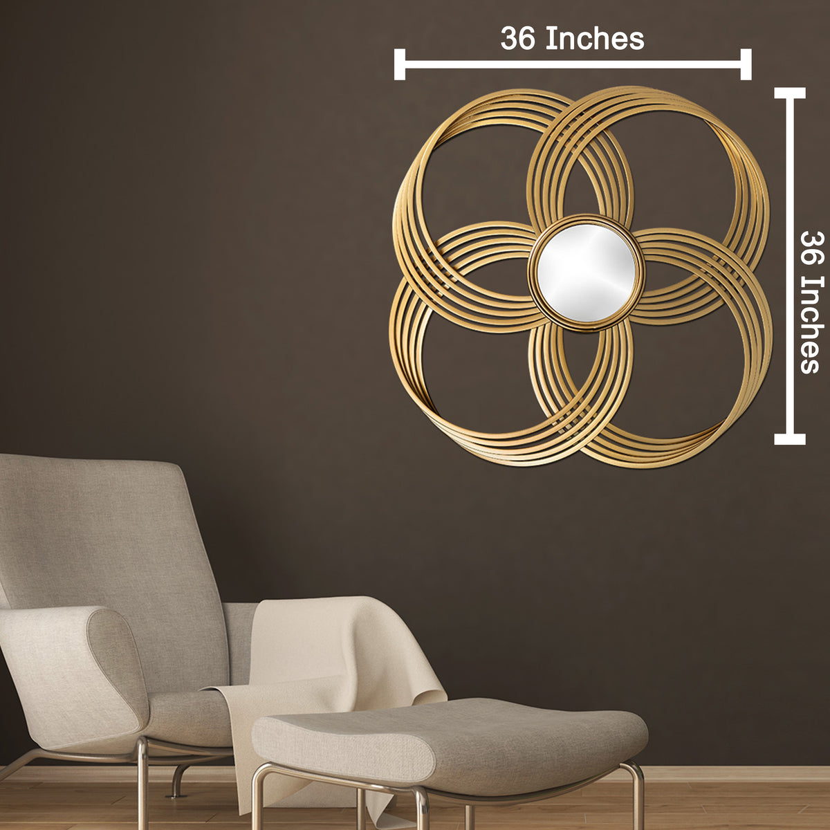 Mirroroptix Designer Wall Mirror