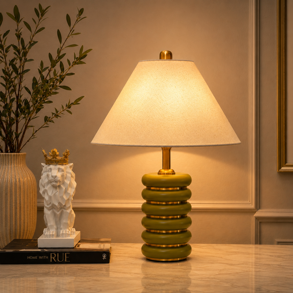 Lumis Stack Table lamp for Home & Item for Home Decoration (Italian Designer Collection)