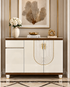 Aurelia Loop Storage Cabinet and Console Table For Home & Crockery Storage Cabinet / Crockery Unit