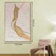 Luminous Flow 100% Hand Wall Painting For Home ( 32 x 47 Inches )